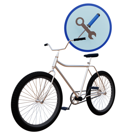 Réparation de vélo  3D Icon