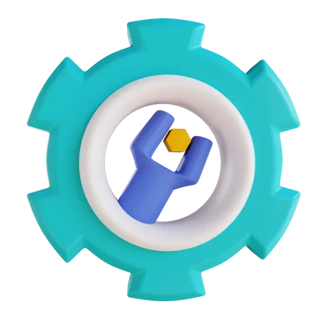 Reparatur  3D Icon