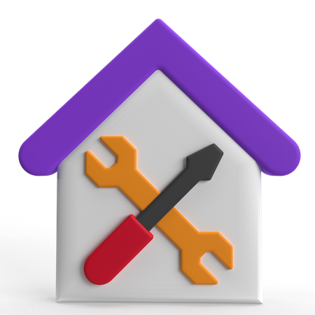 Reparação Doméstica  3D Icon