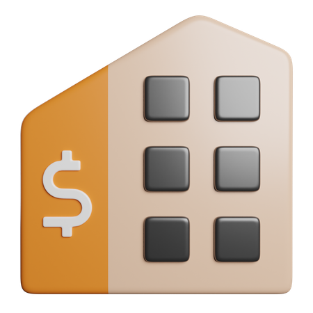 Repartição de finanças  3D Icon
