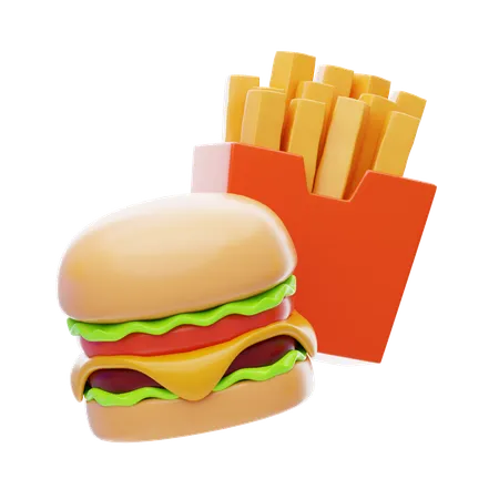 Repas  3D Icon