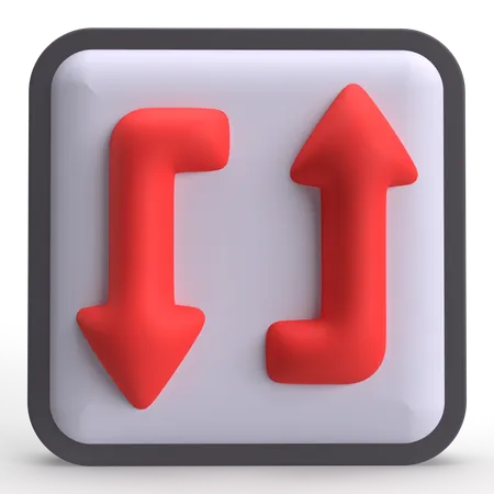 반복하다  3D Icon