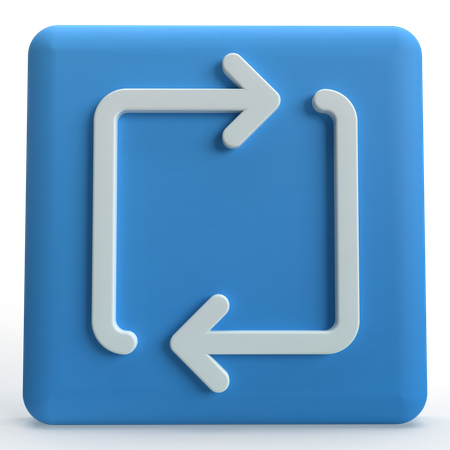 Repeat  3D Icon