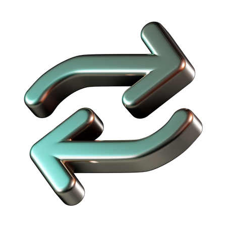 Repetir  3D Icon