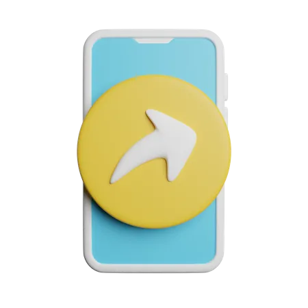 Reply  3D Icon