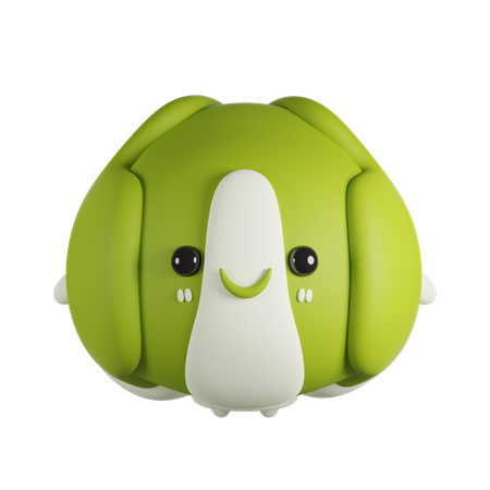 Repollo  3D Icon