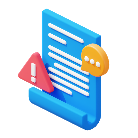 Réponse aux incidents  3D Icon