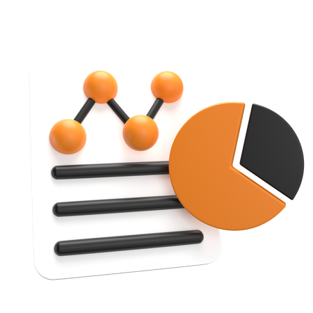Report  3D Icon