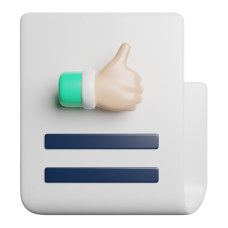 Report  3D Icon