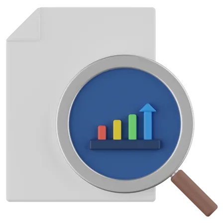 Report Analysis  3D Icon