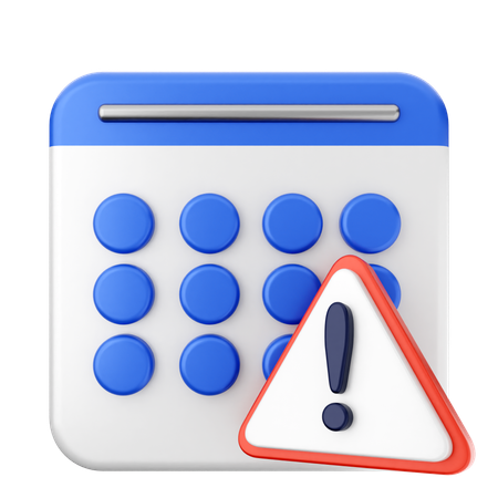 Report Calendar  3D Icon