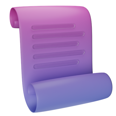 Report Paper  3D Icon