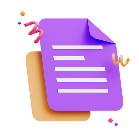 Reporte de negocios  3D Icon