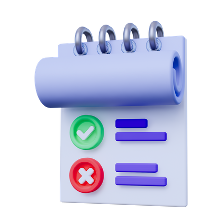 Reporte de negocios  3D Icon