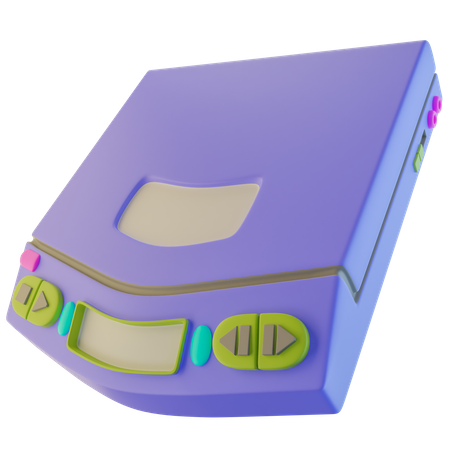 Reproductor de CD  3D Icon