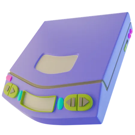 Reproductor de CD  3D Icon