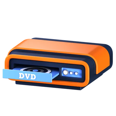 Reproductor de DVD  3D Icon
