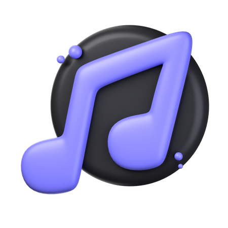 Reproductor de música  3D Icon