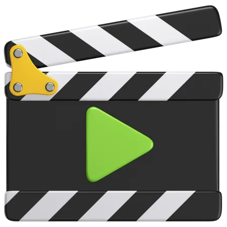 Reproductor de video  3D Icon