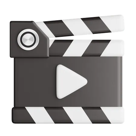 Reproductor de video  3D Icon