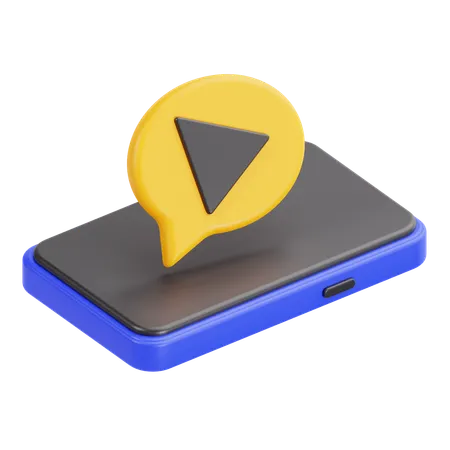 Reproductor de video  3D Icon