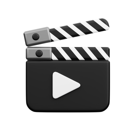 Reproductor de video  3D Icon