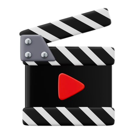 Reproductor de video  3D Icon