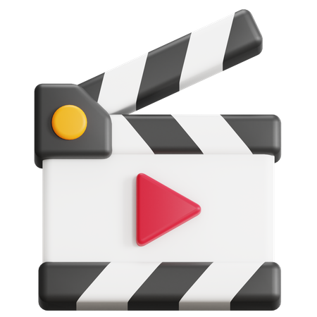 Reproductor de video  3D Icon