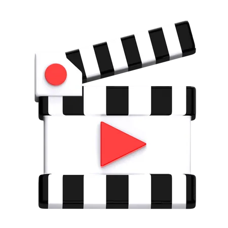 Reproductor de video  3D Icon