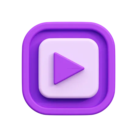 Reproductor de video  3D Icon