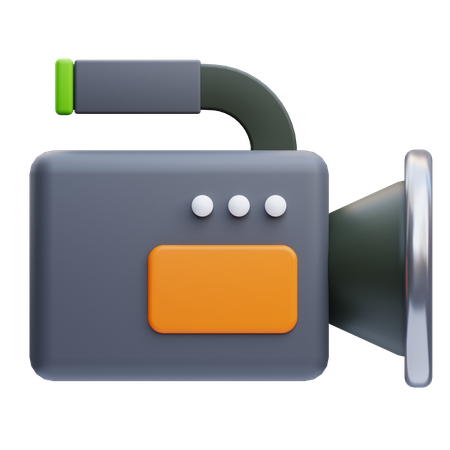 Reproductor multimedia  3D Icon