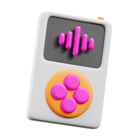 Reproductor de mp3  3D Icon