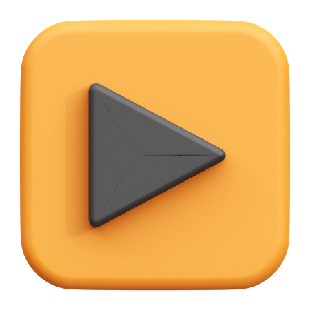 Reprodutor de mídia  3D Icon