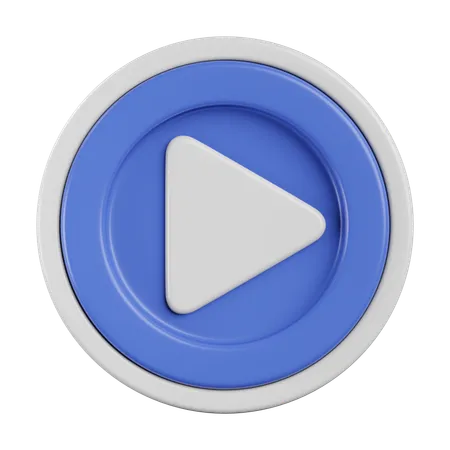 Reprodutor de vídeo  3D Icon