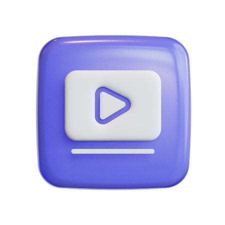 Reproduzir vídeo  3D Icon