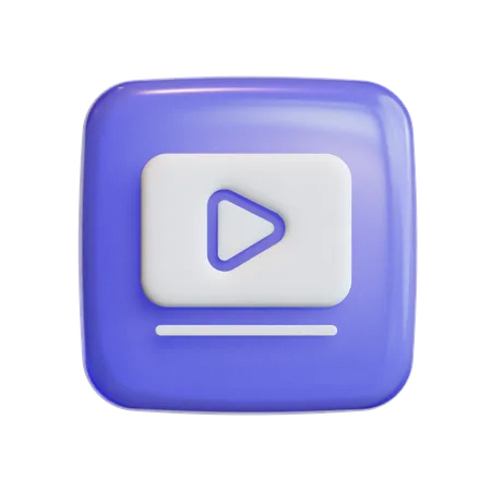 Reproduzir vídeo  3D Icon