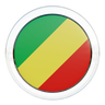 3d republic of congo flag emoji