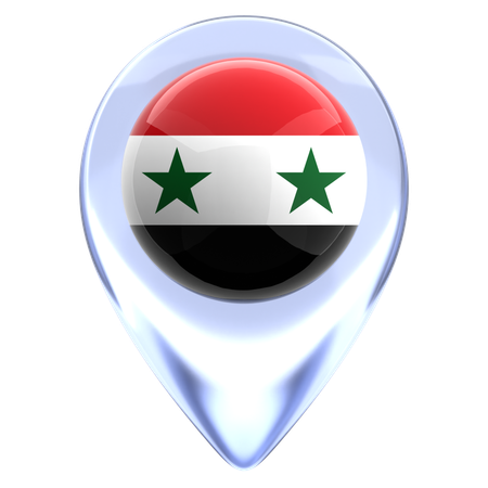 República Árabe Siria  3D Icon