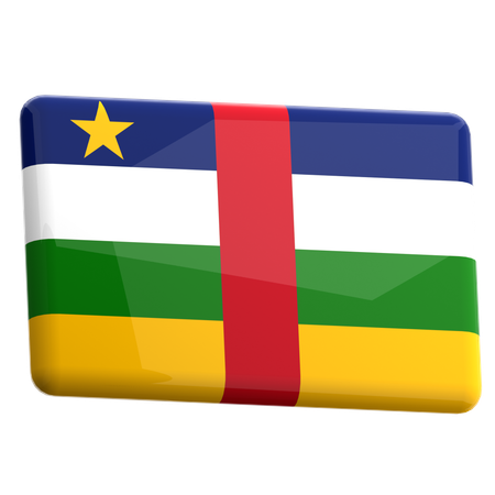 República Centroafricana  3D Icon