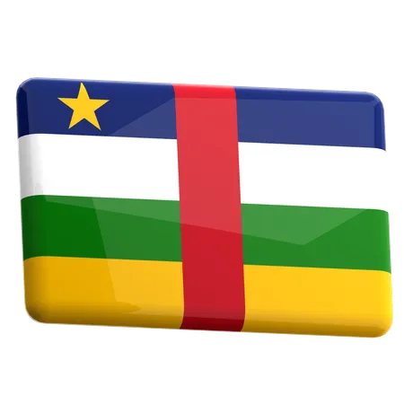 República Centroafricana  3D Icon