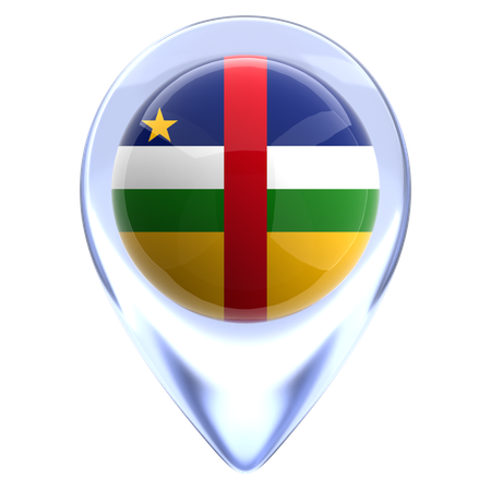 República Centroafricana  3D Icon