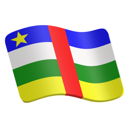 República Centroafricana  3D Icon