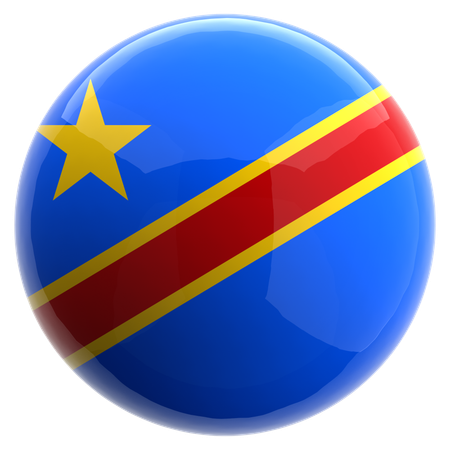 República Democrática do Congo  3D Icon