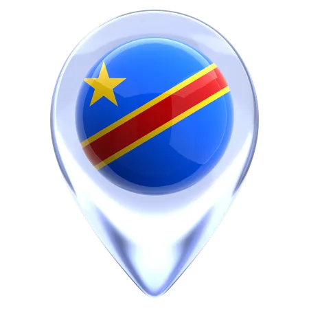 República Democrática do Congo  3D Icon