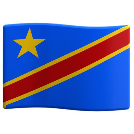 República Democrática do Congo  3D Icon