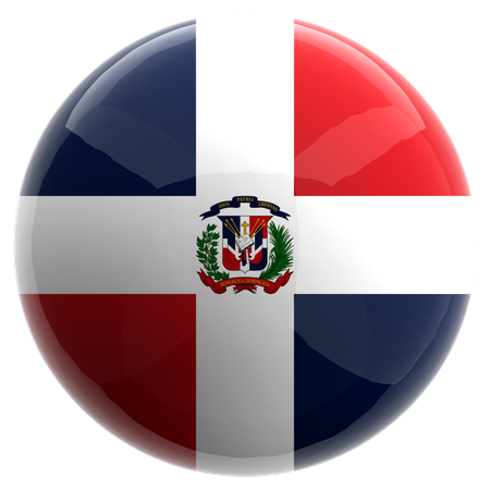 República Dominicana  3D Icon