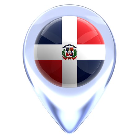 República Dominicana  3D Icon