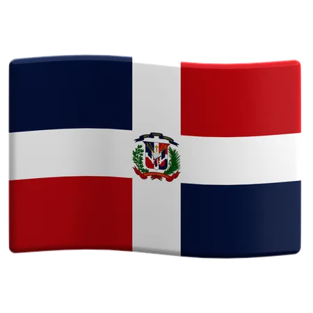 República Dominicana  3D Icon