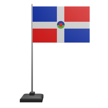 República Dominicana  3D Icon
