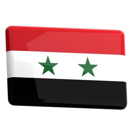 République arabe syrienne  3D Icon